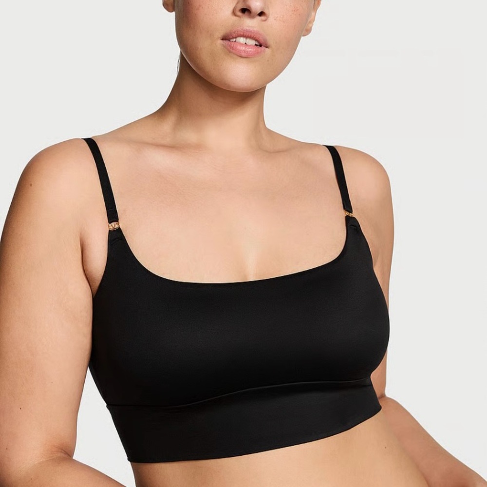 Victoria's Secret Classic Black Crop Top